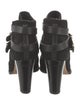 Jimmy Choo Suede Leather Trim Embellishment Boots
