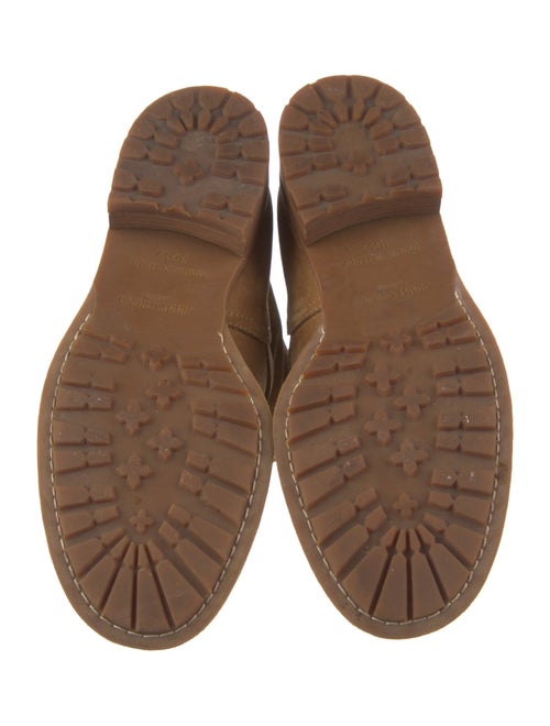 Jimmy Choo Suede Moto Boots