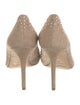 Jimmy Choo Suede Studded Accents Pumps