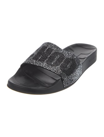 Jimmy Choo Rubber Printed Slides