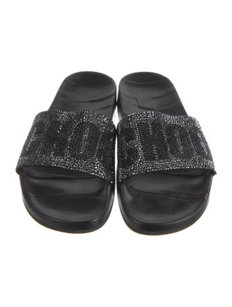 Jimmy Choo Rubber Printed Slides