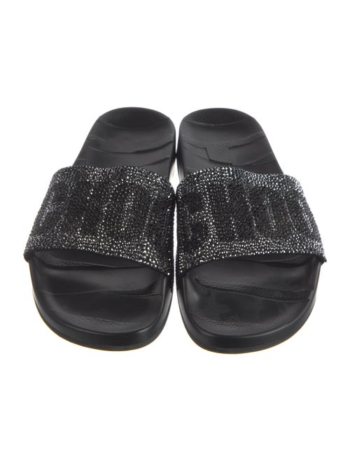 Jimmy Choo Rubber Printed Slides