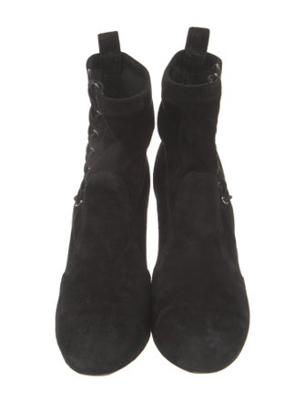 Jimmy Choo Suede Sock Boots