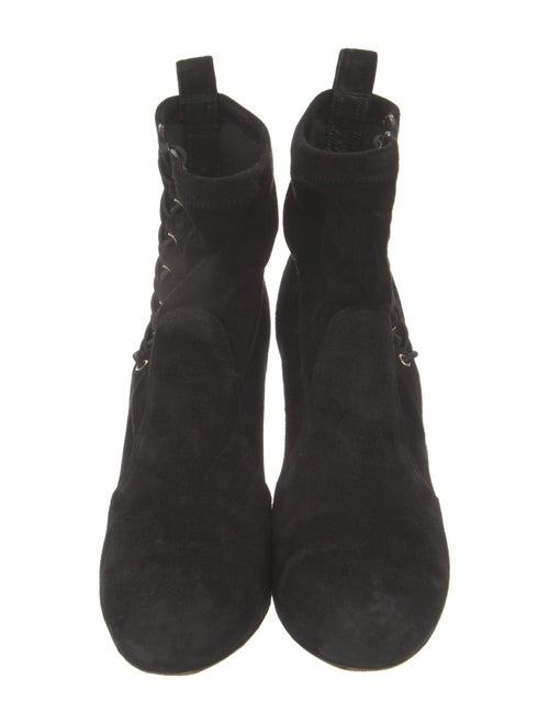 Jimmy Choo Suede Sock Boots