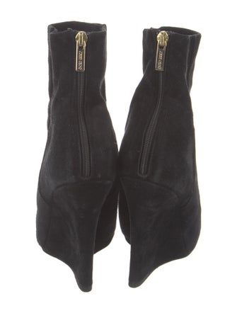 Jimmy Choo Suede Sock Boots