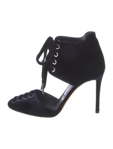 Jimmy Choo Pumps Velvet IT 37.5 | 7.5