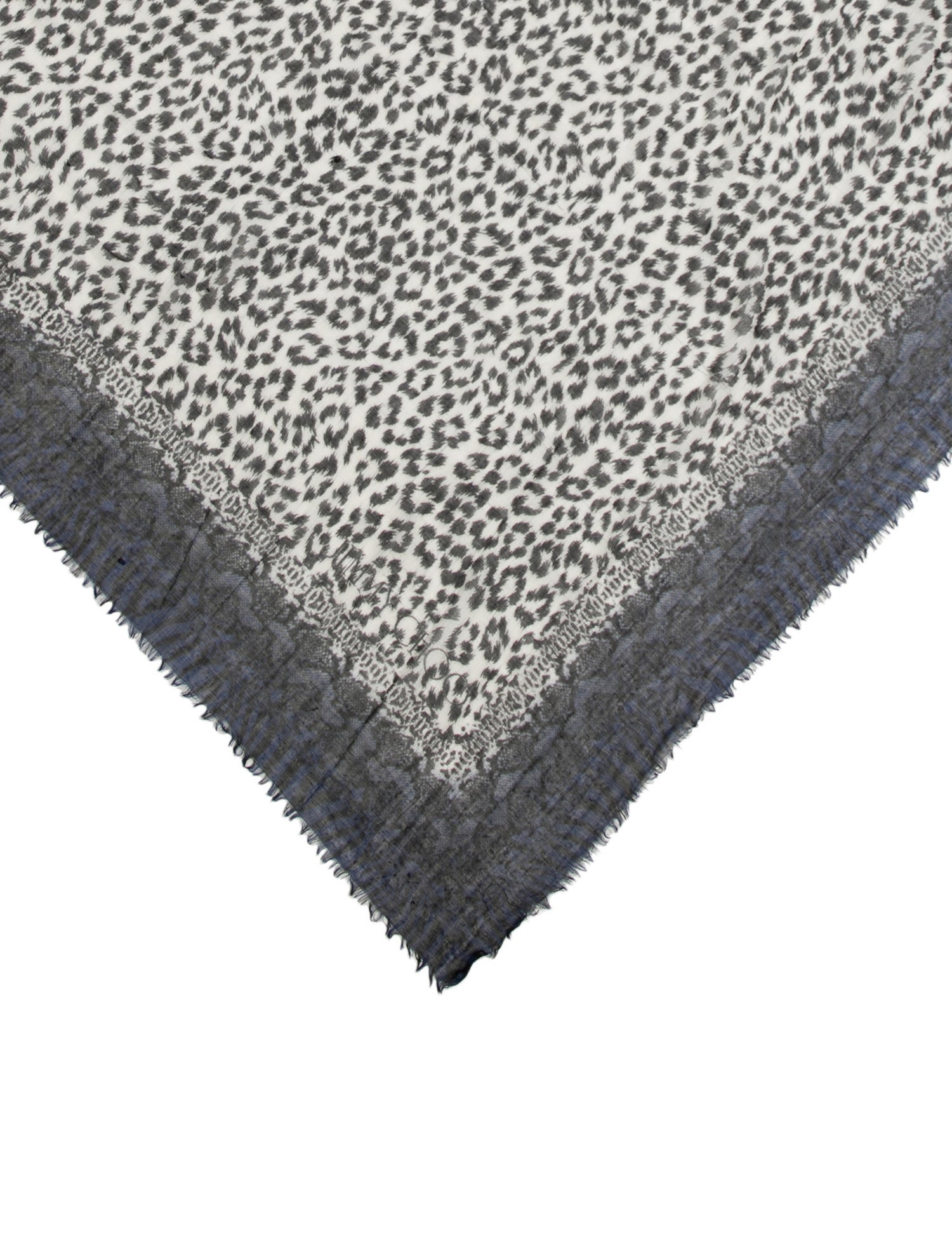 Jimmy Choo Wool Printed Scarf