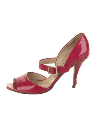 Jimmy Choo Patent Leather Sandals