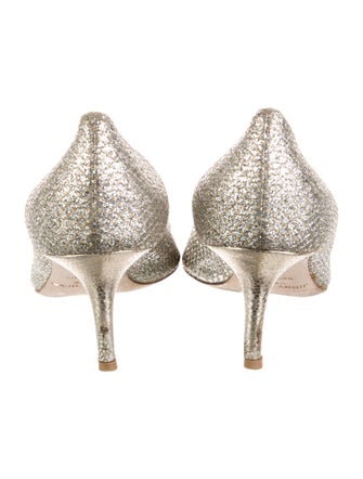 Jimmy Choo Glitter Glitter Accents Pumps
