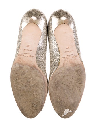Jimmy Choo Glitter Glitter Accents Pumps