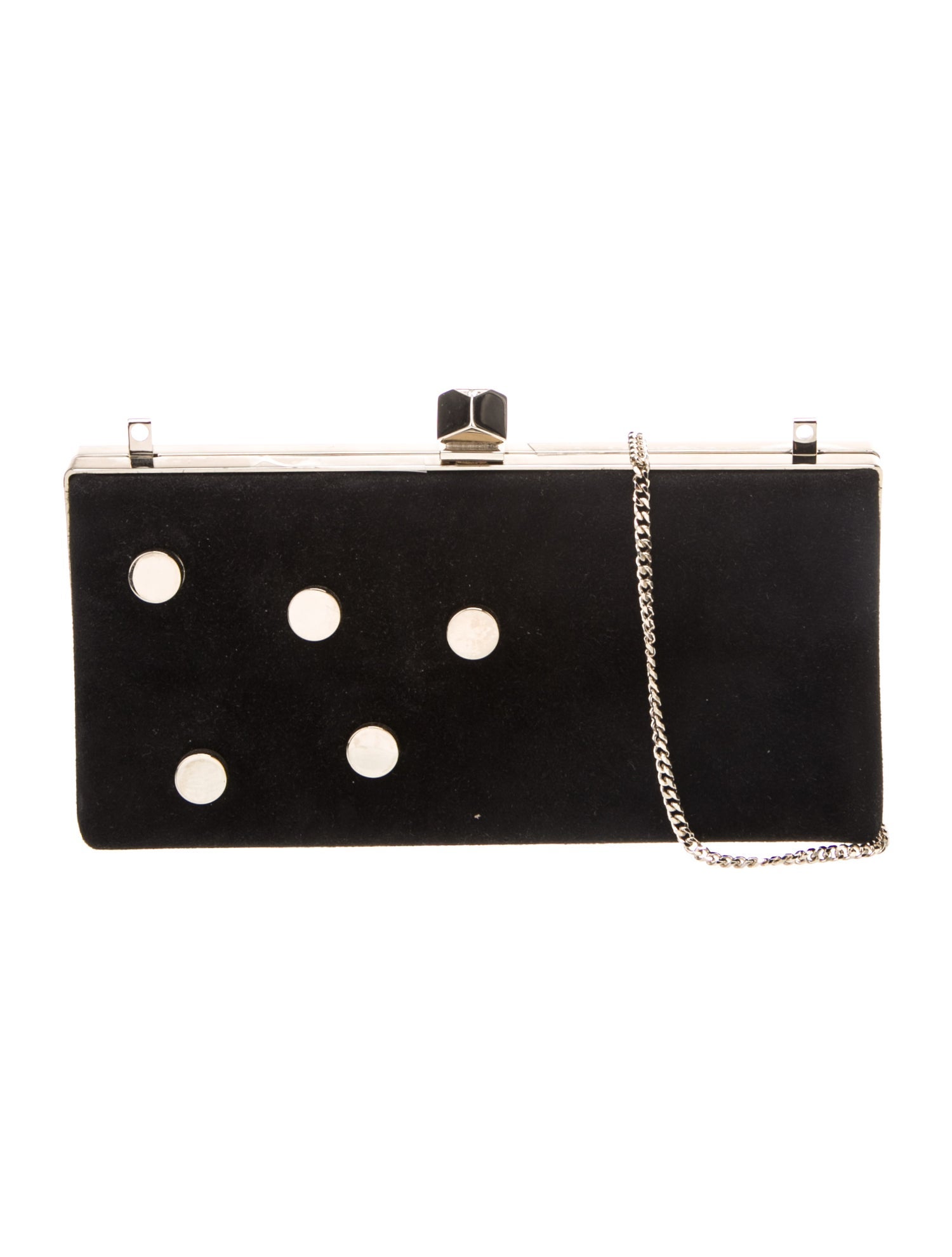 Jimmy Choo Suede Minaudière