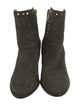 Jimmy Choo Suede Studded Accents Boots
