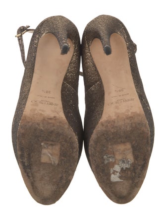 Jimmy Choo Glitter Pumps