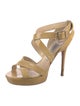 Jimmy Choo Patent Leather Sandals