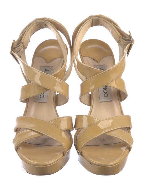 Jimmy Choo Patent Leather Sandals