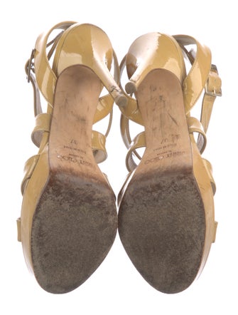 Jimmy Choo Patent Leather Sandals
