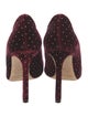 Jimmy Choo Velvet Polka Dot Print Pumps