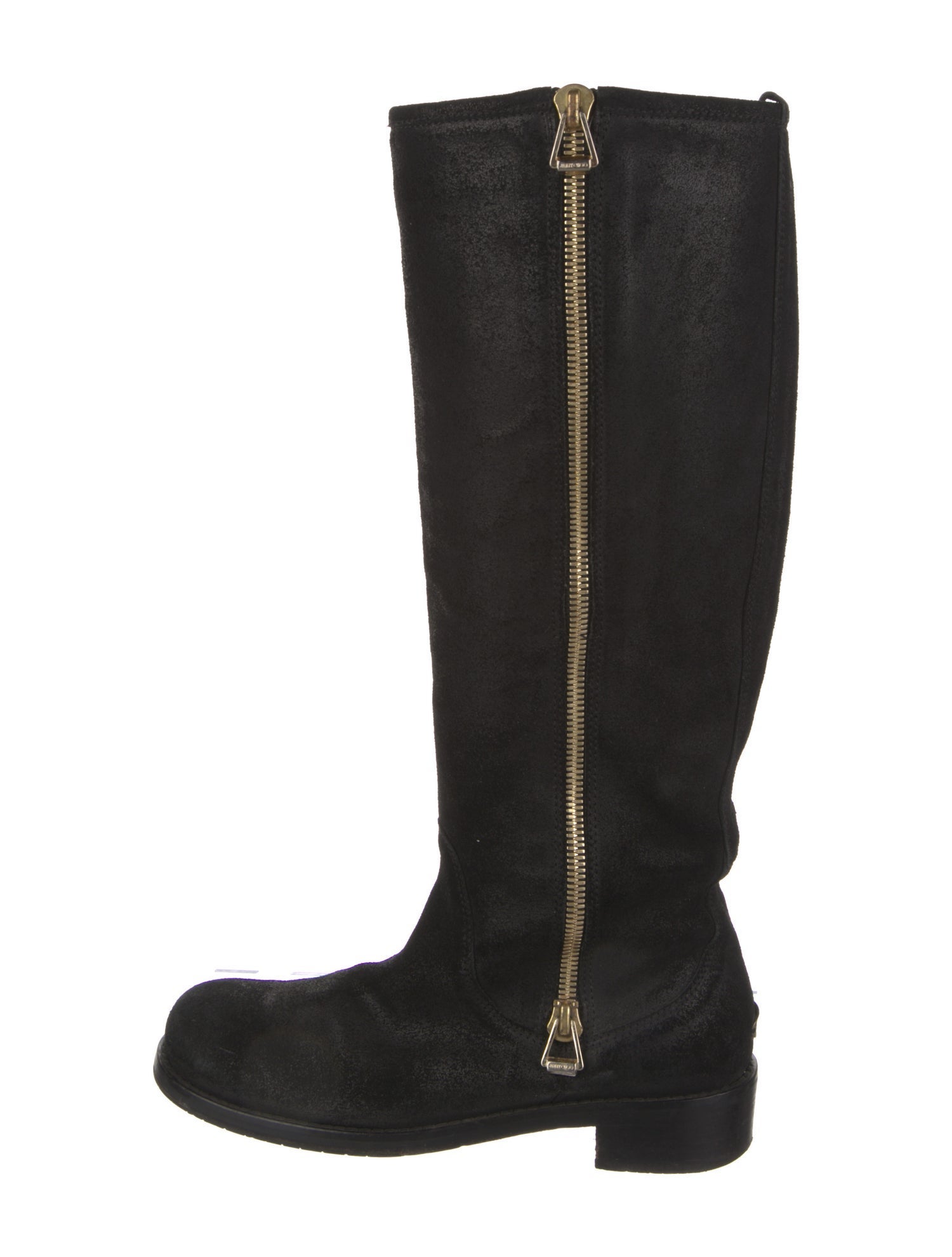 Jimmy Choo Suede Riding Boots
