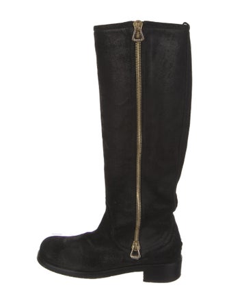 Jimmy Choo Suede Riding Boots