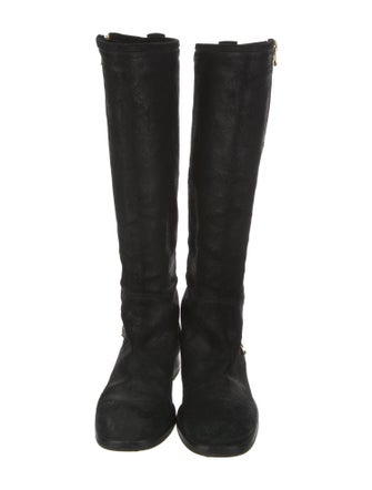 Jimmy Choo Suede Riding Boots