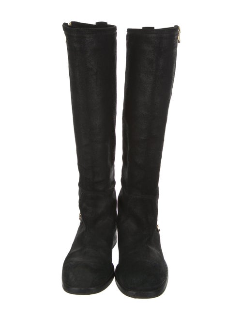 Jimmy Choo Suede Riding Boots