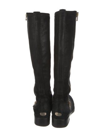 Jimmy Choo Suede Riding Boots