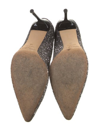 Jimmy Choo Glitter Glitter Accents Pumps