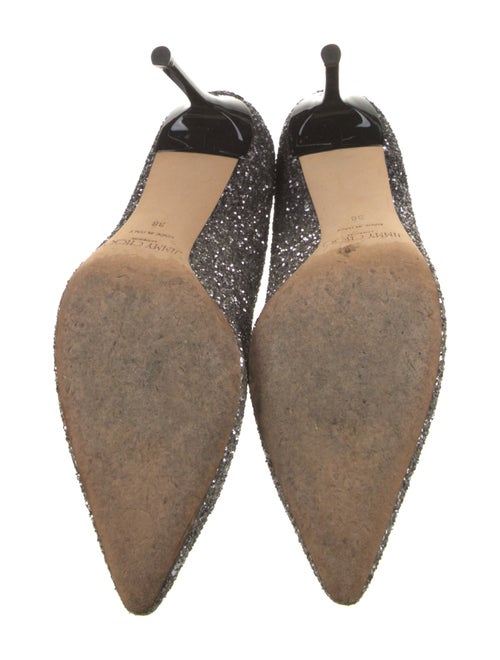 Jimmy Choo Glitter Glitter Accents Pumps