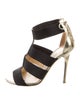 Jimmy Choo Bow Accents T-Strap Sandals