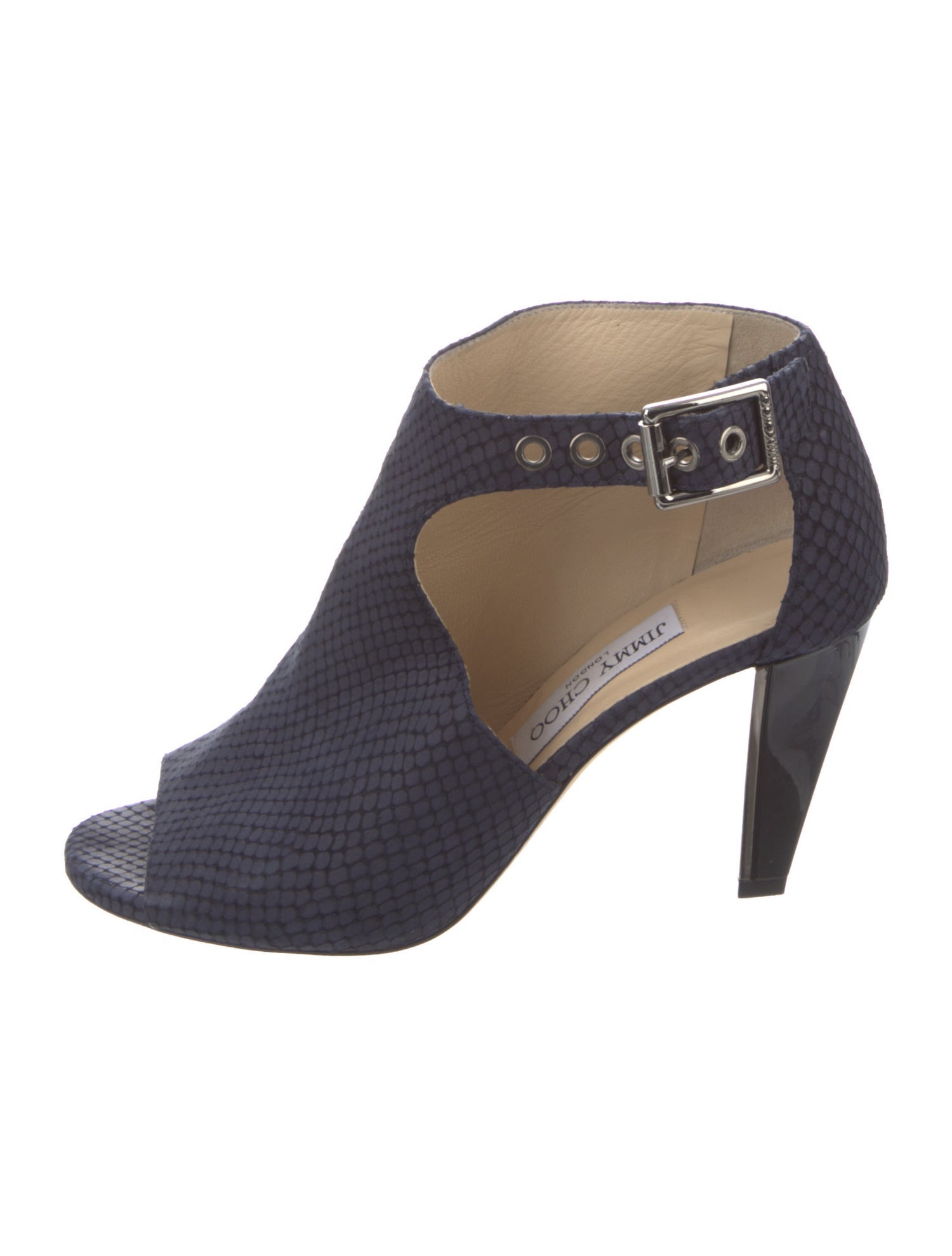 Jimmy Choo Cutout Accent D'Orsay Pumps