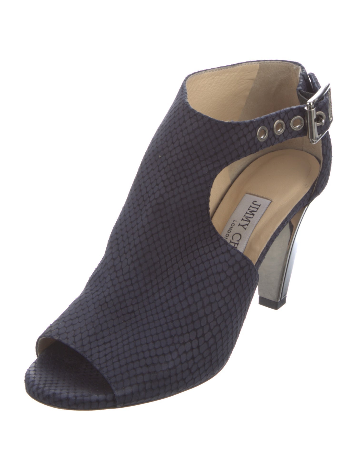 Jimmy Choo Cutout Accent D'Orsay Pumps