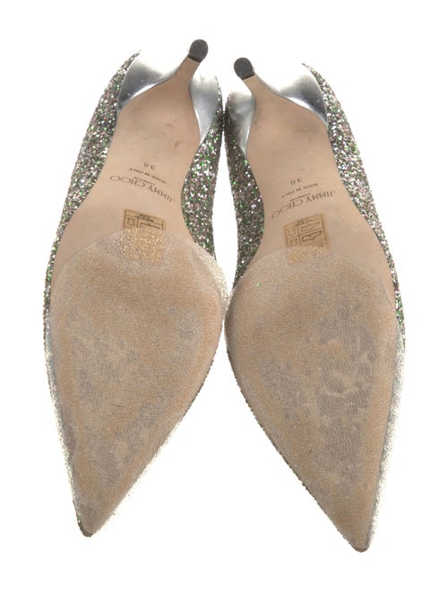 Jimmy Choo Glitter Pumps