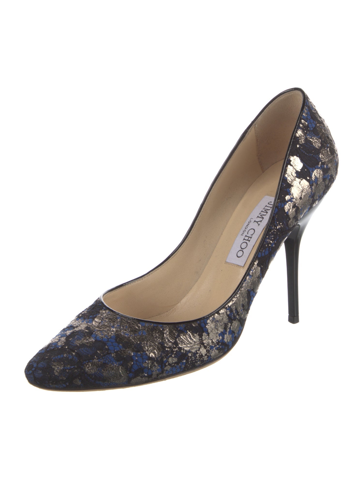 Jimmy Choo Canvas Printed Pumps