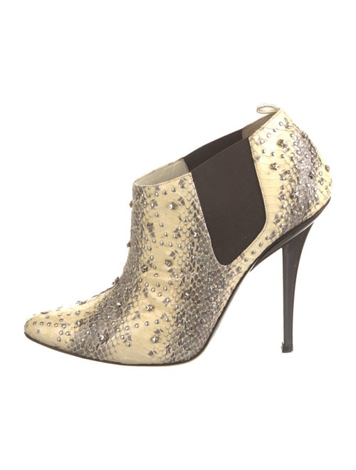 Jimmy Choo Water Snake Patterned Mules