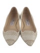 Jimmy Choo Canvas Patterned Flats