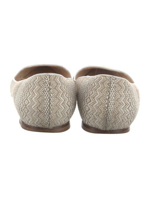 Jimmy Choo Canvas Patterned Flats