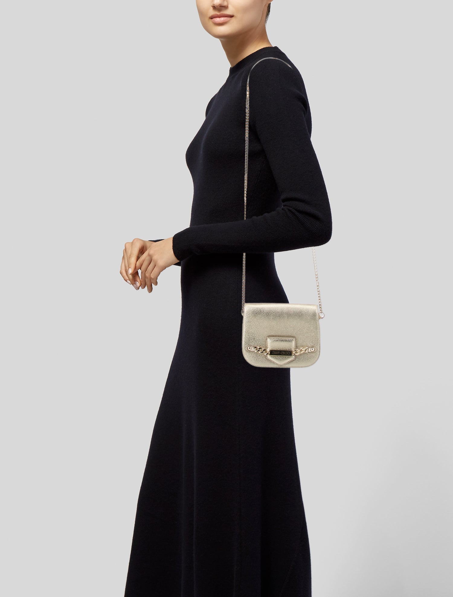 Jimmy Choo Beige Crossbody & Shoulder Bags