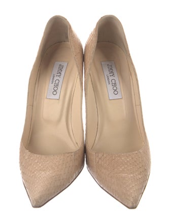 Jimmy Choo Snakeskin Pumps