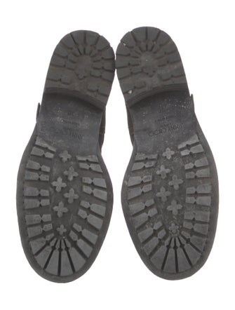 Jimmy Choo Suede Moto Boots