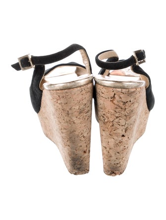 Jimmy Choo Suede Slingback Sandals