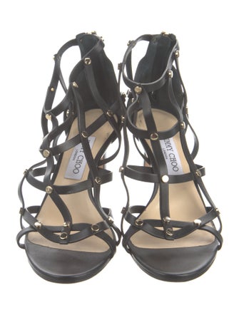 Jimmy Choo Leather Gladiator Sandals