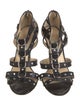 Jimmy Choo Leather Studded Accents Gladiator Sandals