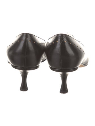 Jimmy Choo Leather Lasercut Accents Pumps