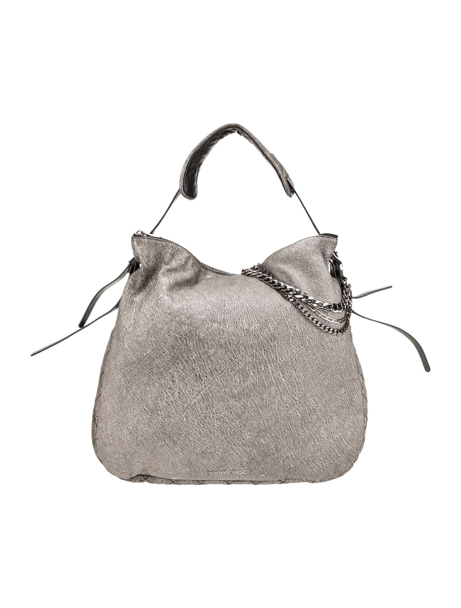 Jimmy Choo Leather Bucket Bag