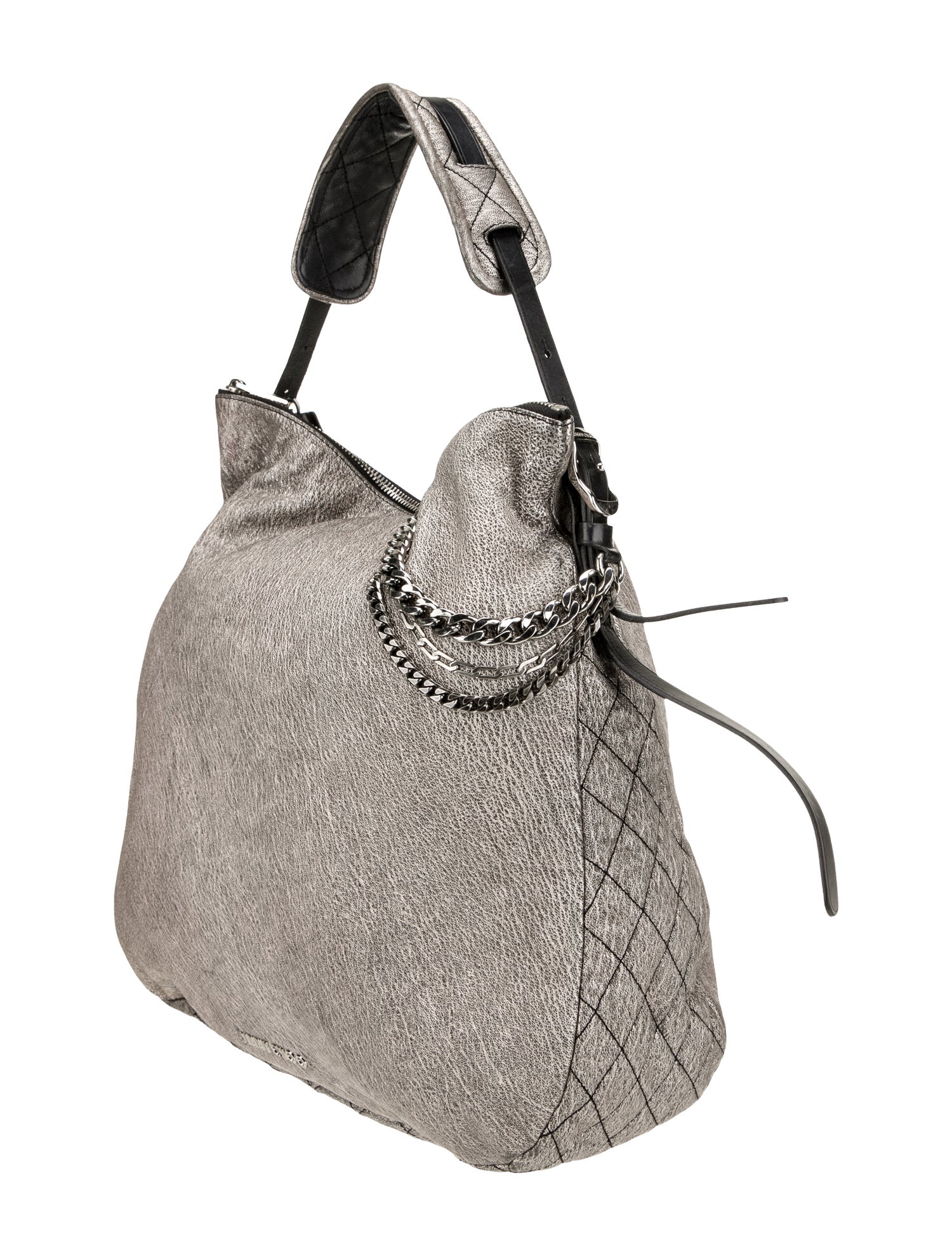 Jimmy Choo Leather Bucket Bag