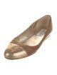 Jimmy Choo Leather Ballet Flats