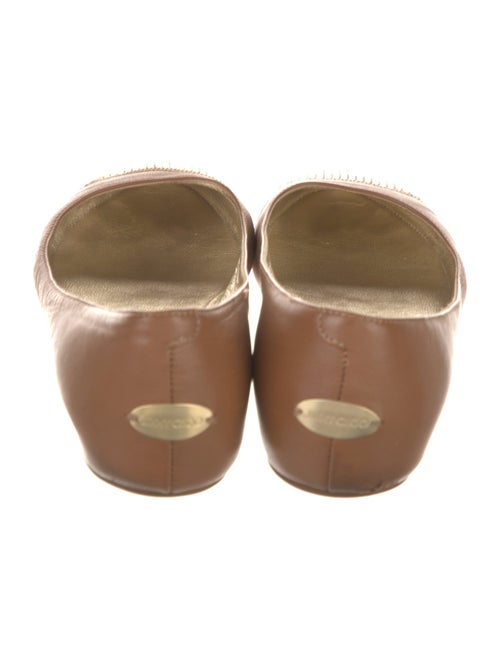 Jimmy Choo Leather Ballet Flats