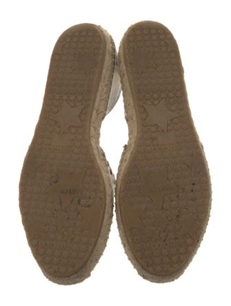 Jimmy Choo Leather Studded Accents D'Orsay Flats