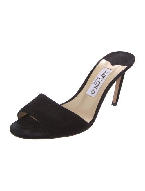 Jimmy Choo Suede Slides