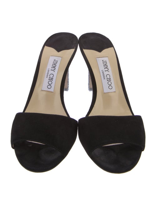 Jimmy Choo Suede Slides